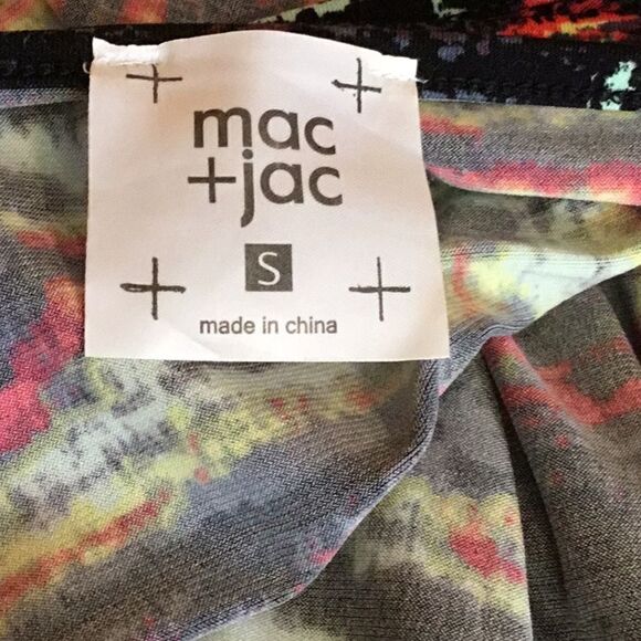 Multicolored tunic/dress in size small by MAC+JAC - Picture 8 of 8